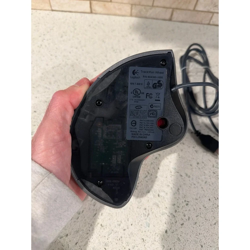 Logitech Trackman Marble‎ Mouse USB T-BB18